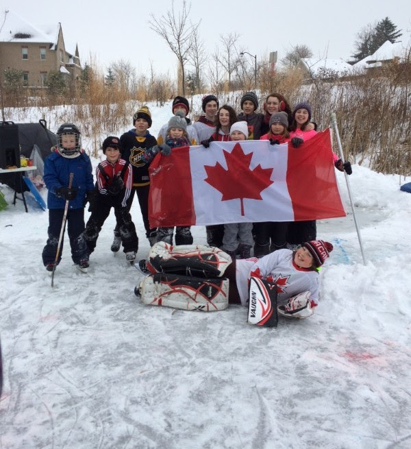 Outdoor Rink for Mini Olympics
